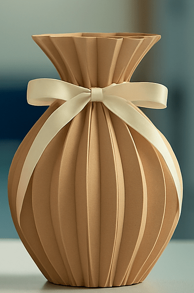 Bæredygtig engangsvase Neutral - CareVase